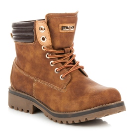 Super Mode Camelowe workery brązowe 1