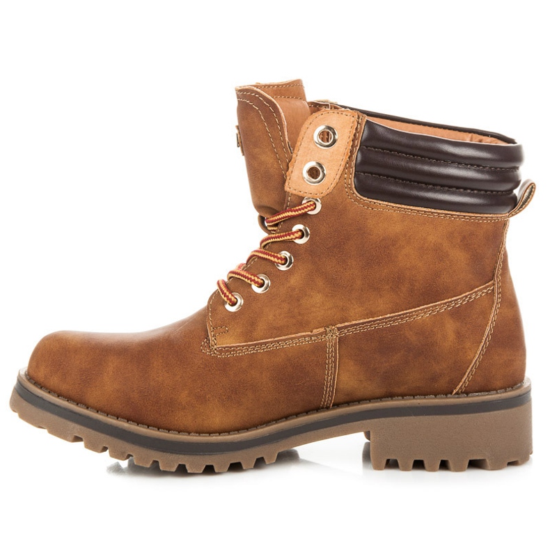 Super Mode Camelowe workery brązowe 2