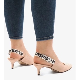 Czarne półbuty z cyrkoniami 2