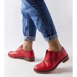 Lakierowane beżowe czółenka damskie na wygodnym obcasie eleganckie buty damskie beżowe beżowy 2