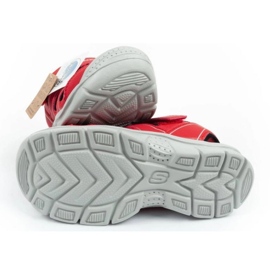 Sandały Skechers Relix 406520L/RDBK czerwone 8