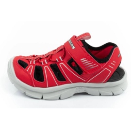 Sandały Skechers Relix 406520L/RDBK czerwone 10