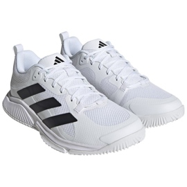 Buty do siatkówki adidas Court Team 2.0 HR1239 białe 3