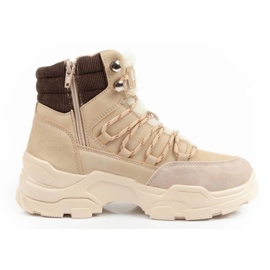 Buty Lee Cooper LCJ-24-03-3059L beżowy 10