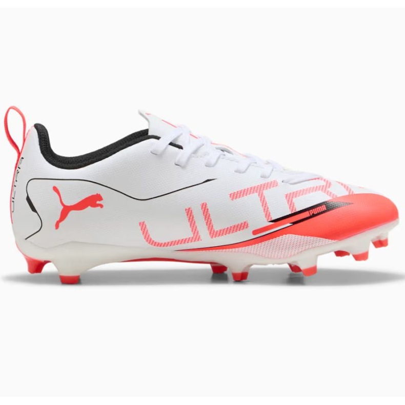 Buty Puma Ultra 5 Play FG/AG 108170-01 Biale białe 1