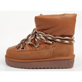 Buty D.Franklin W DFSH375003-TAN brązowe 2