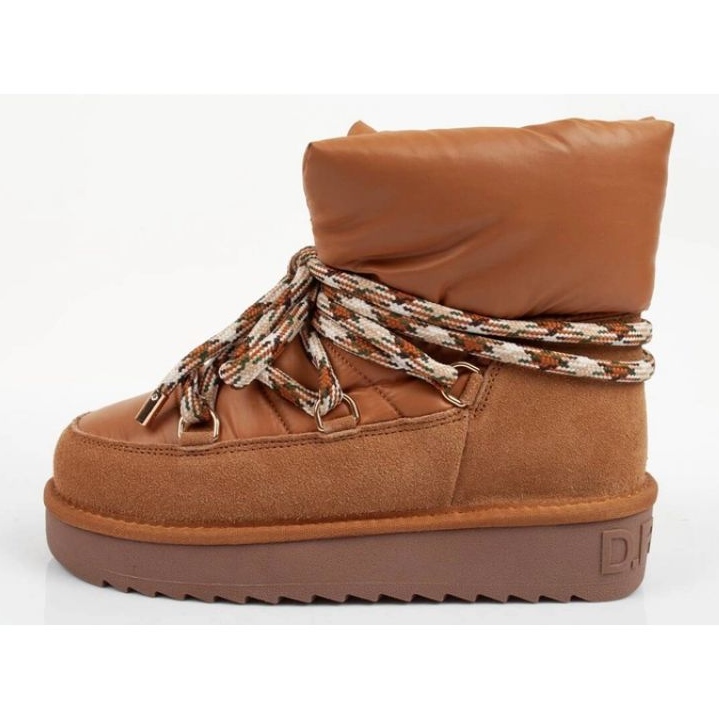 Buty D.Franklin W DFSH375003-TAN brązowe 2