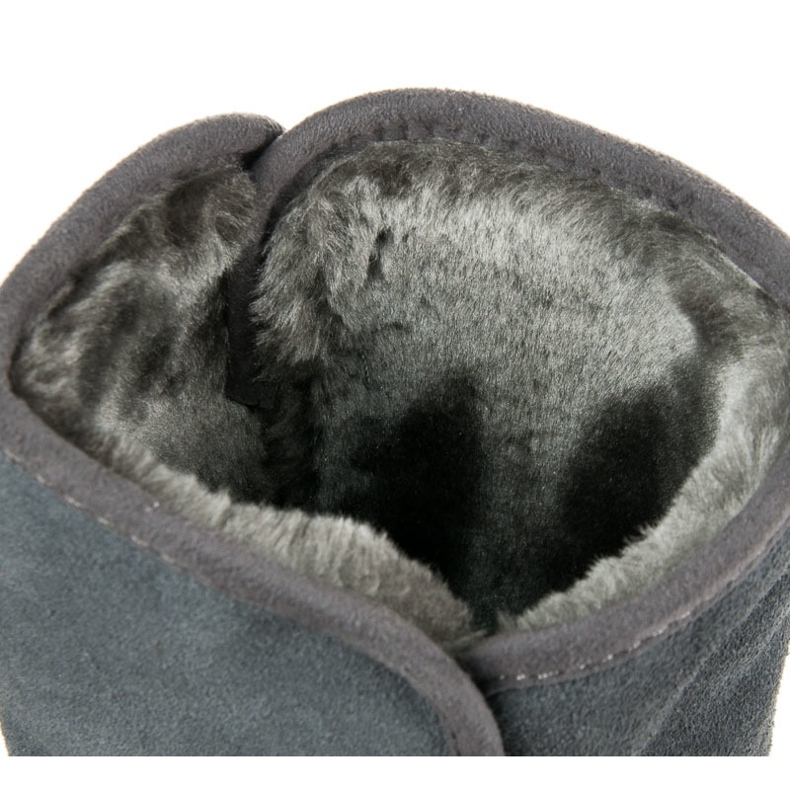 Coco Perla Wysokie mukluki szare 1