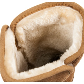 Coco Perla Wysokie mukluki brązowe 1