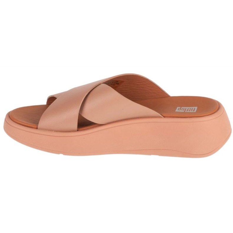 Buty FitFlop F-Mode Flatform FW5-137 różowe 1