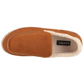 Mokasyny Ocieplane Buty Sorel Dude Moc Slipper 1530671286 beżowy 2