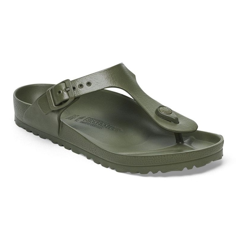 Klapki Birkenstock Gizeh Eva unisex 1019143 Zielone 1