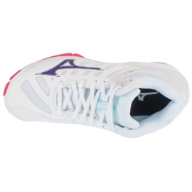 Buty Mizuno Wave Voltage 2 Mid V1GC246520 Białe 2