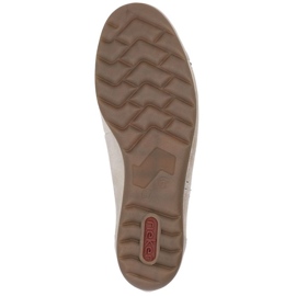 Buty, baleriny Damskie Rieker L9353-62 Beżowe beżowy 11