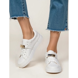 Damskie Sneakersy Lunaria Silver białe 2