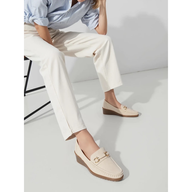 Damskie Mokasyny Mirena Apricot 1