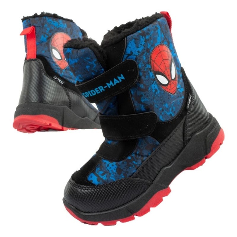 Buty, śniegowce Cerda SP012277 Spiderman czarne 1