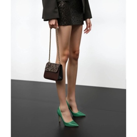 Damskie Czółenka Elysian Green zielone 1