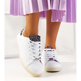 D/GMR Białe sneakersy z ledami Alfaro 2