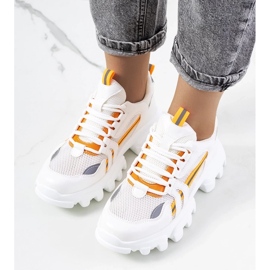 D/GMR Białe sneakersy damskie Bernier 2