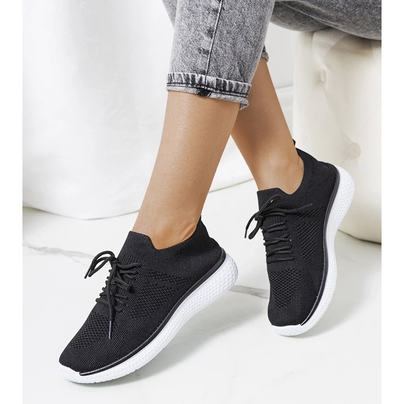 D/GMR Czarne sneakersy sportowe Michaela 1