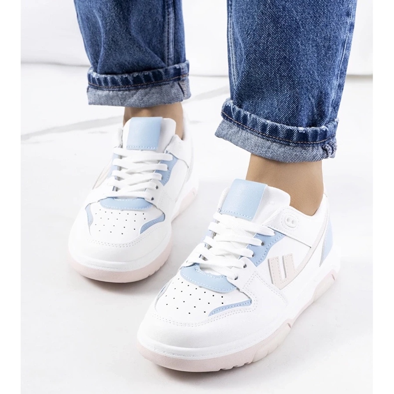 D/GMR Białe sneakersy damskie Arsan 1