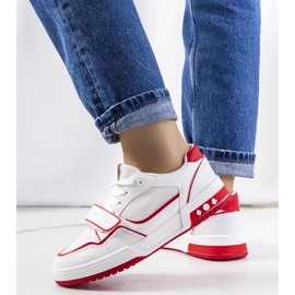 D/GMR Czerwone sneakersy damskie Kadie 2