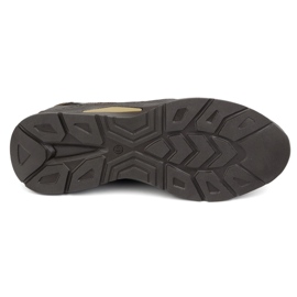 Olivier Buty męskie skórzane sznurowane Sport Style 315GT brąz floter brązowe 5