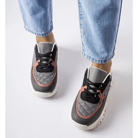 D/GMR Szare sneakersy z kolorowymi wstawkami Esquibel 2