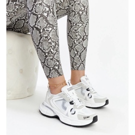 D/GMR Białe sneakersy na masywnej podeszwie Jakobine 2