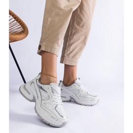 D/CEO Białe sneakersy na masywnej podeszwie Adoma 2