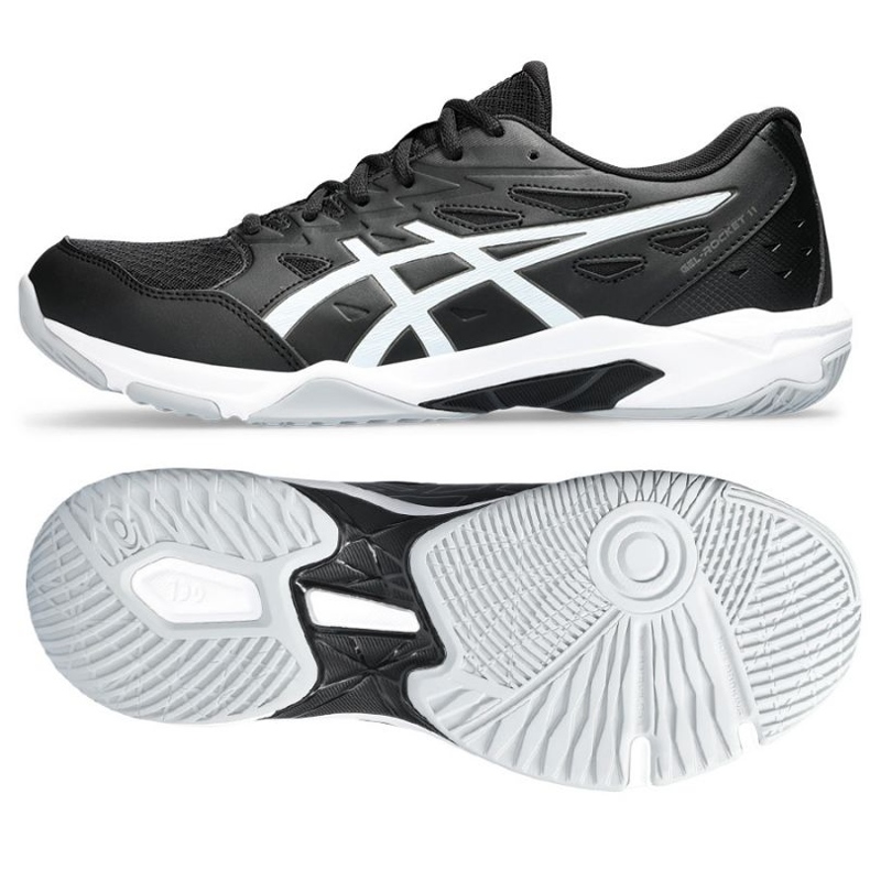 Buty Asics GEL-ROCKET 11 1071A091-002 czarne czarne 1