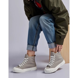 Damskie Trampki Arvel Grey szare 1