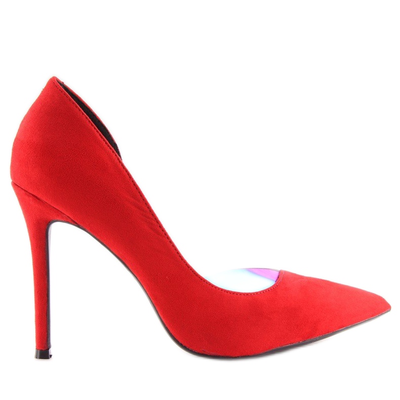 Szpilki opalizujące czerwone 5125 Red 2