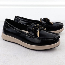 Półbuty zamszowe Filippo W DP6457 PAW594A czarne 2