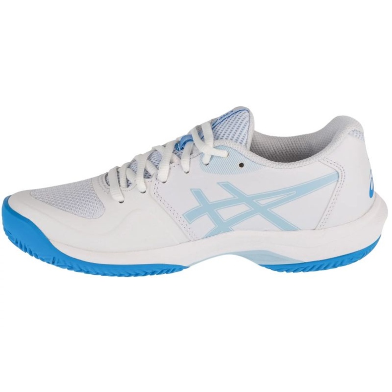 Buty do tenisa Asics Game Ff Clay/OC 1042A282-100 białe 1