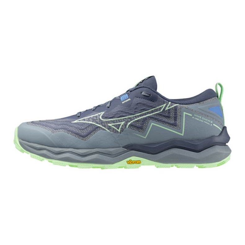 Buty do biegania Mizuno Wave Daichi 9 J1GJ257101 niebieskie 1