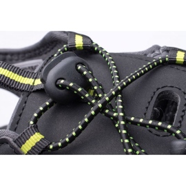 Sandały HI-TEC Eritio AVSSS21-HT-02 BLACK/LIME czarne 10