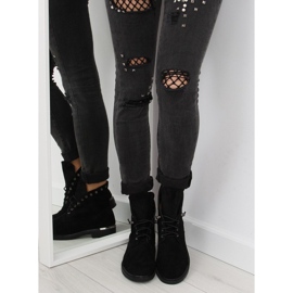 Botki workery czarne V800-90 black 1