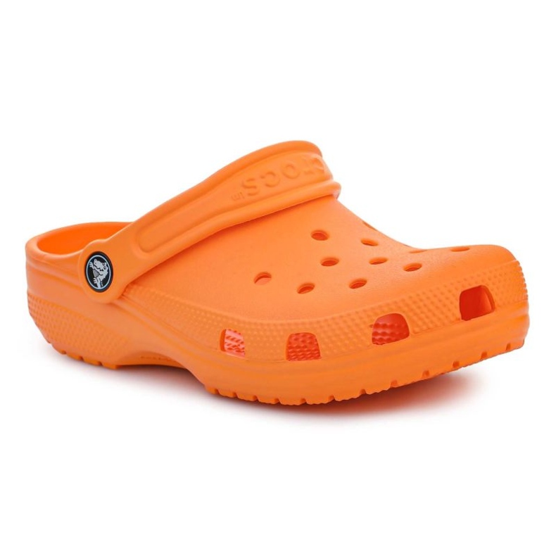 Klapki Crocs Classic Kids Clog 206991-83A pomarańczowe 1