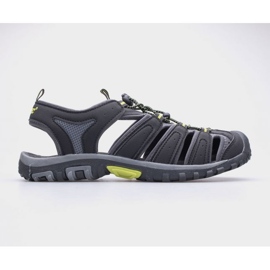 Sandały HI-TEC Eritio AVSSS21-HT-02 BLACK/LIME czarne 13