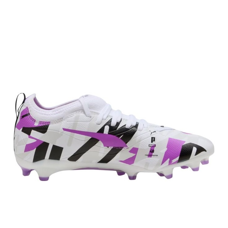 Buty piłkarskie Puma Ultra 5 Match Forever FG/AG  108413 01 białe 1