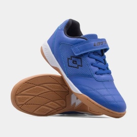 Buty halowe Lotto Whizzer K 2600120K -5011 niebieskie 9