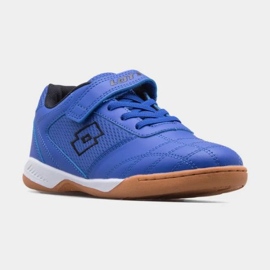 Buty halowe Lotto Whizzer K 2600120K -5011 niebieskie 11