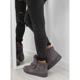 Emusy z uszkami szare B198 grey 2