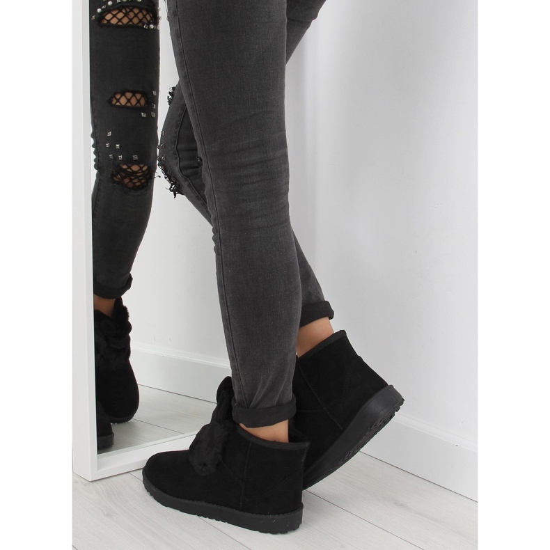 Emusy z uszkami czarne B198 black 2