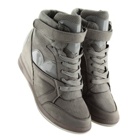 Sneakersy damskie szare 1542 grey 4