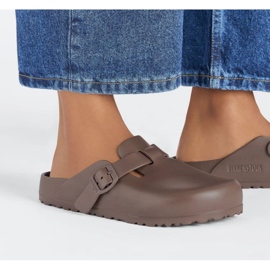 Klapki Birkenstock Boston Eva 1027386 brązowe 3