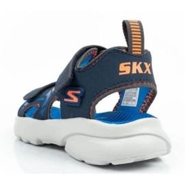 Sandały Skechers 406513L/NVBL niebieskie 2