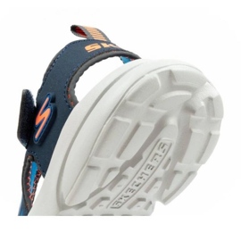 Sandały Skechers 406513L/NVBL niebieskie 6